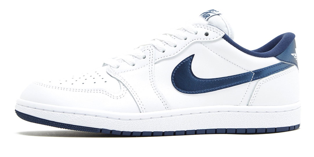 Take a First Look at the Air Jordan 1 Low '85 "Metallic Navy"