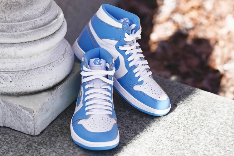 The UNC Women's Basketball Team Receives A Crisp Air Jordan 1 PE