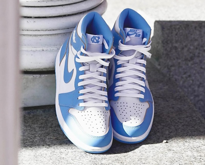 air michael jordan brand 1 unc tar heels pe 2023 womens basketball team official info photos release date price
