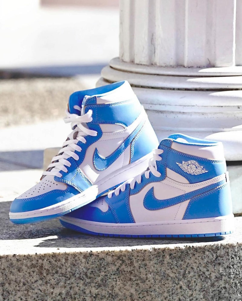 air michael jordan brand 1 unc tar heels pe 2023 womens basketball team official info photos release date price
