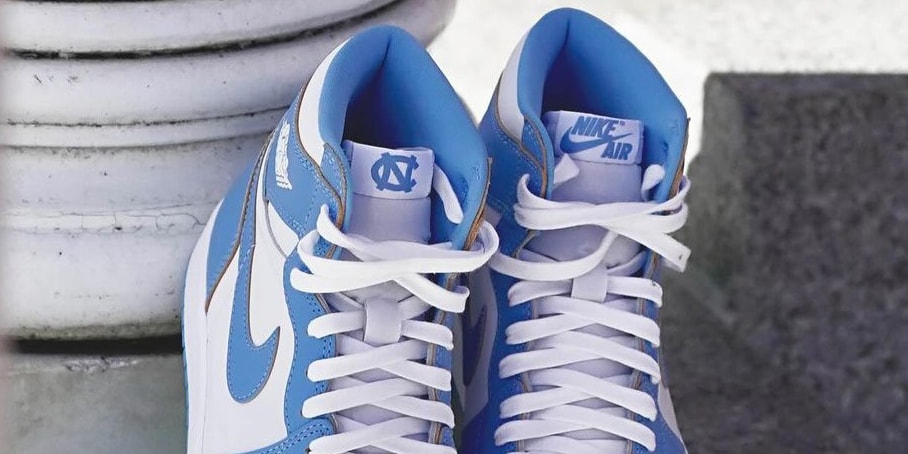 The UNC Women's Basketball Team Receives A Crisp Air Jordan 1 PE