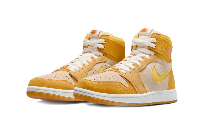 Air Jordan 1 Zoom CMFT 2 Yellow Ochre Release Info