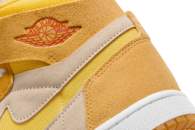 jordan 1 mixed texture yellow