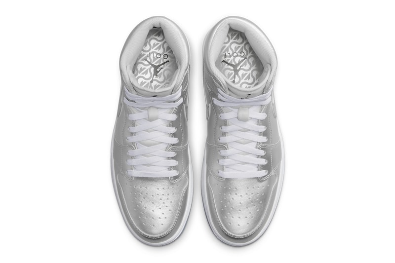 air jordan golf gift giving pack 1 high low 6 metallic silver 23 photon dust white