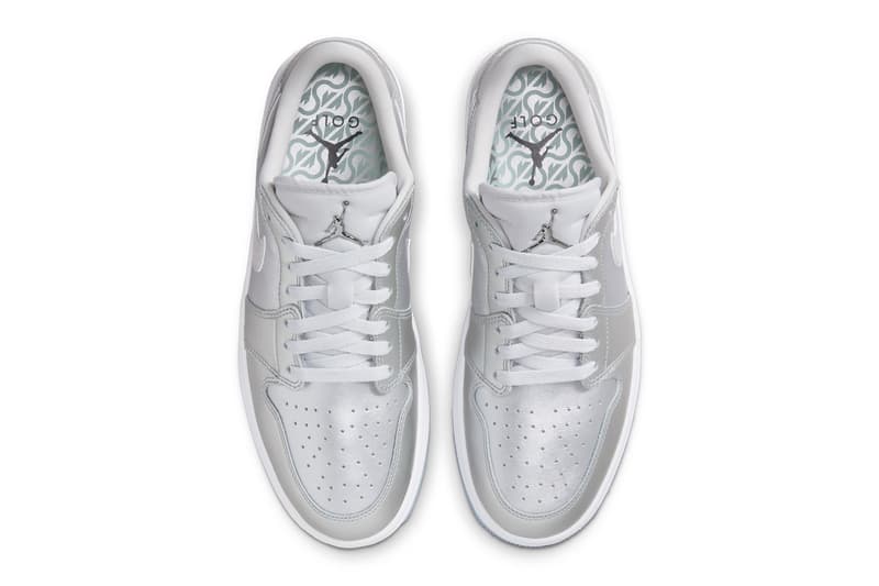 air jordan golf gift giving pack 1 high low 6 metallic silver 23 photon dust white