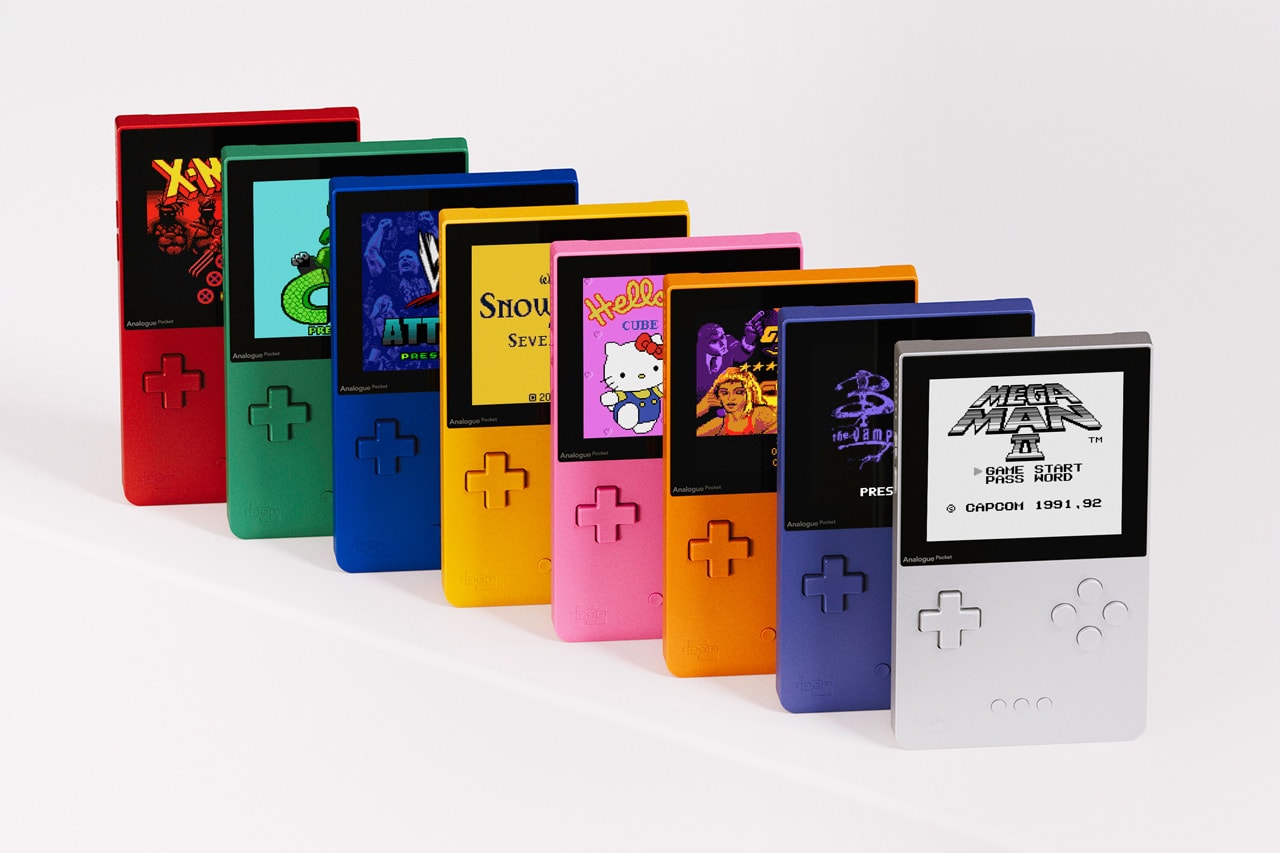 Analogue To Drop Colorful Editions of Pocket Handheld