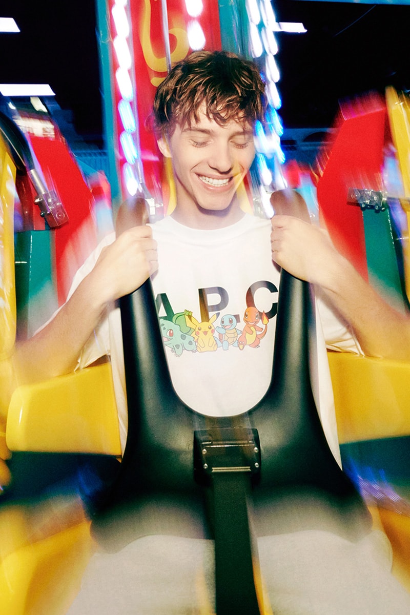 A.P.C. 'Pokemon' Interaction 21 Capsule Collection Collaboration Release Info