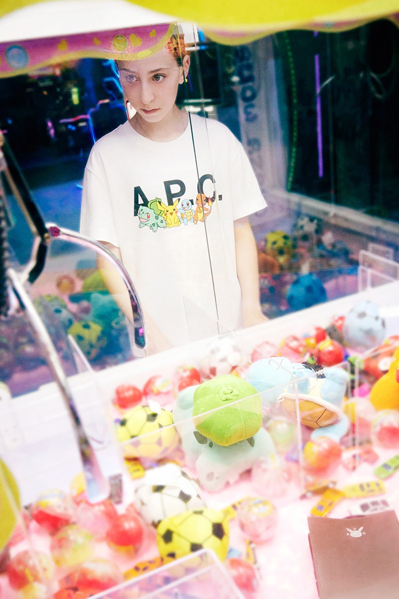 A.P.C. 'Pokemon' Interaction 21 Capsule Collection Collaboration Release Info
