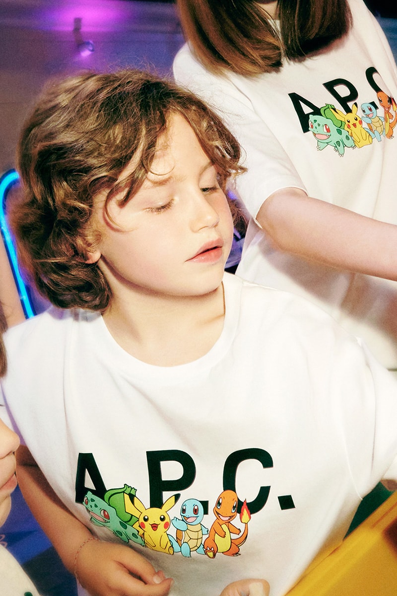 A.P.C. 'Pokemon' Interaction 21 Capsule Collection Collaboration Release Info