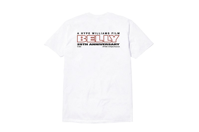 APT.4B Drops 'Belly' Collection Celebrating the Hype Williams Movie's 25th Anniversary Release info Images