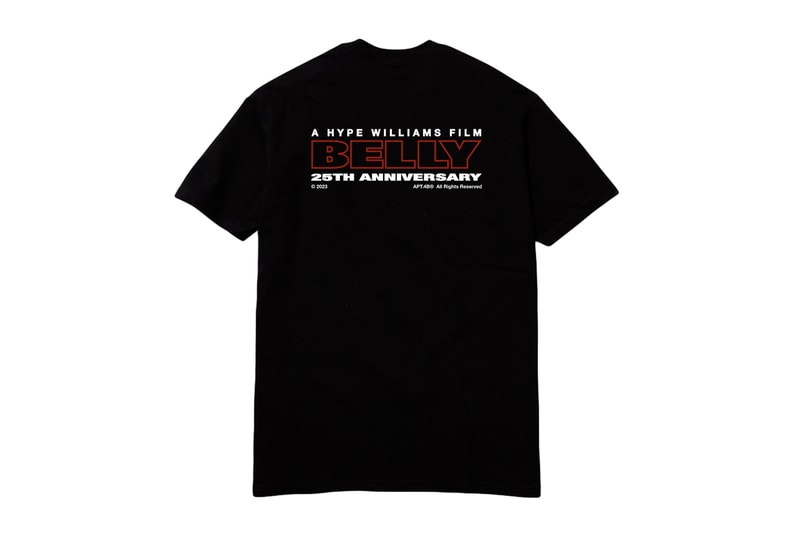 APT.4B Drops 'Belly' Collection Celebrating the Hype Williams Movie's 25th Anniversary Release info Images