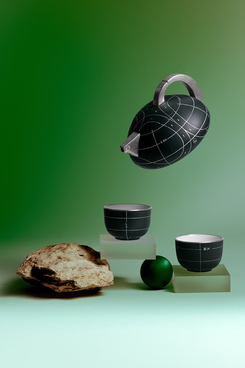 Daniel Arsham x Oscar Wang Dongxi Teapot Set Archive Editions Limited-Edition Release Info