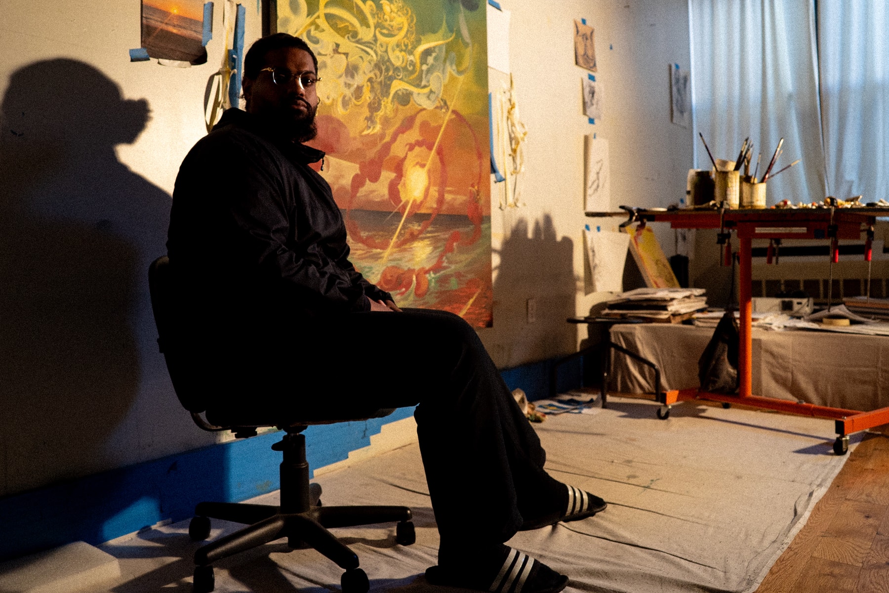 asif hoque hypeart visits paintings art artwork