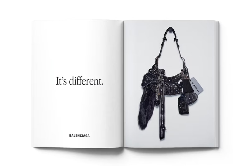 Balenciaga Delivers Tounge-in-Cheek "It's Different" Campaign