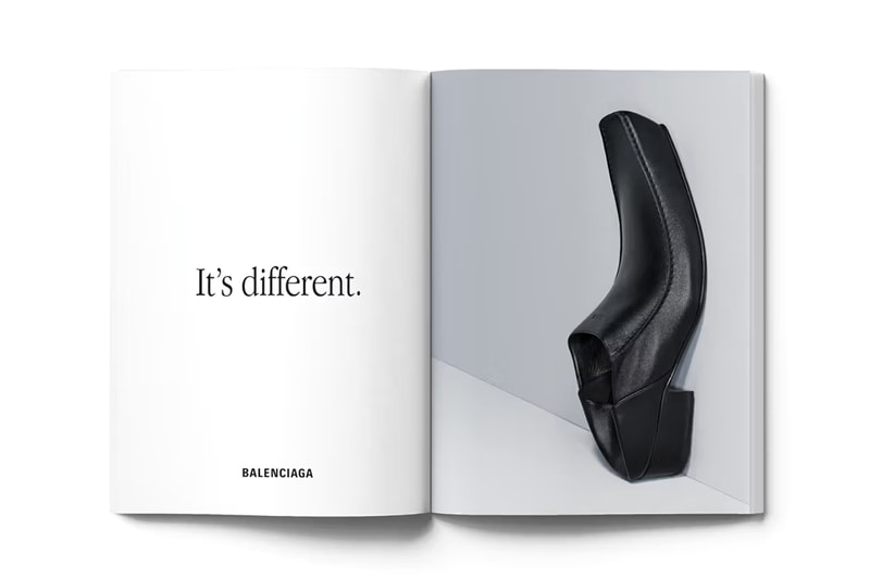 Balenciaga Delivers Tounge-in-Cheek "It's Different" Campaign