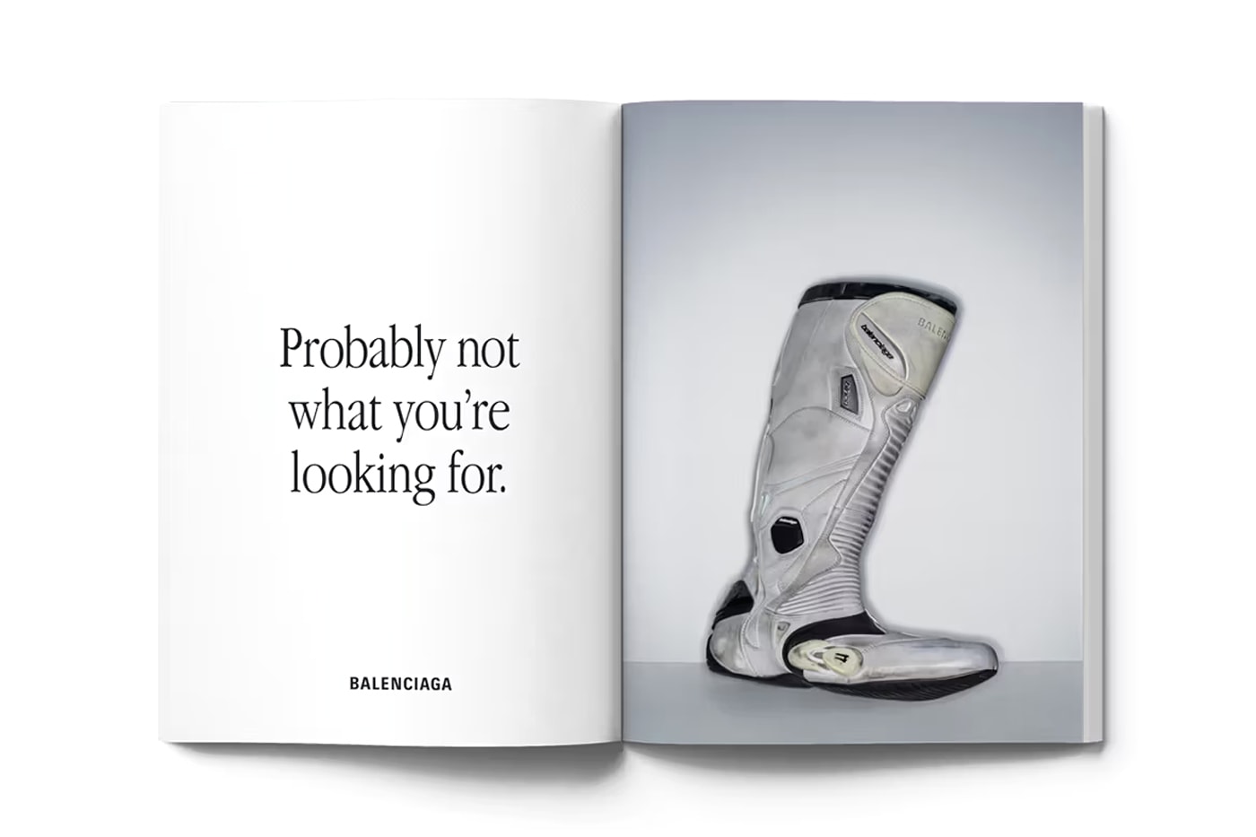 Balenciaga Delivers Tounge-in-Cheek "It's Different" Campaign
