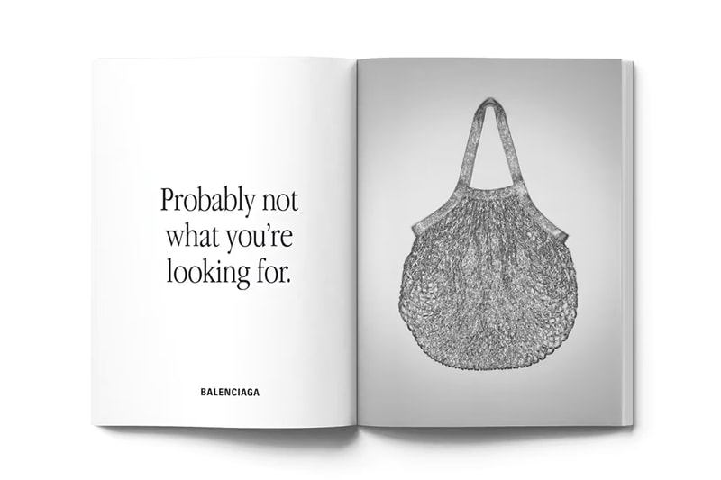 Balenciaga Delivers Tounge-in-Cheek "It's Different" Campaign