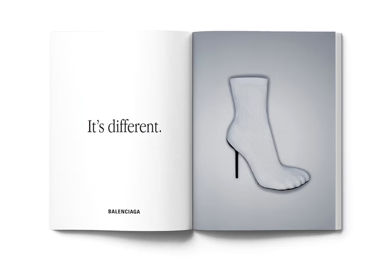 Balenciaga Delivers Tounge-in-Cheek "It's Different" Campaign