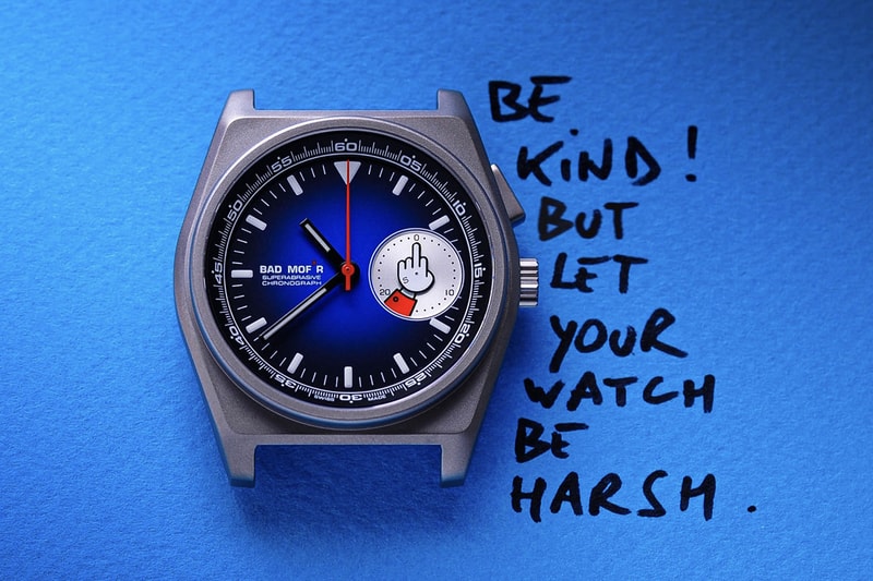 Bamford London x seconde seconde BAD MOFR watch release info