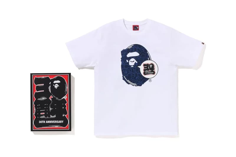 BAPE 30th Anniversary Capsule sneakerwolf Collaboration Release Info 