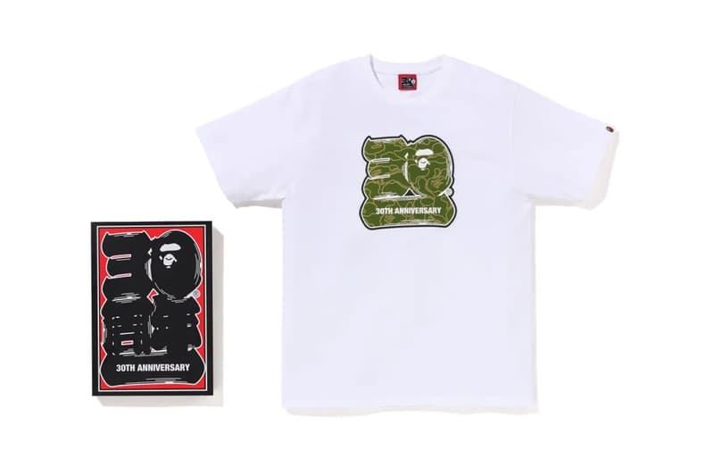 BAPE 30th Anniversary Capsule sneakerwolf Collaboration Release Info 