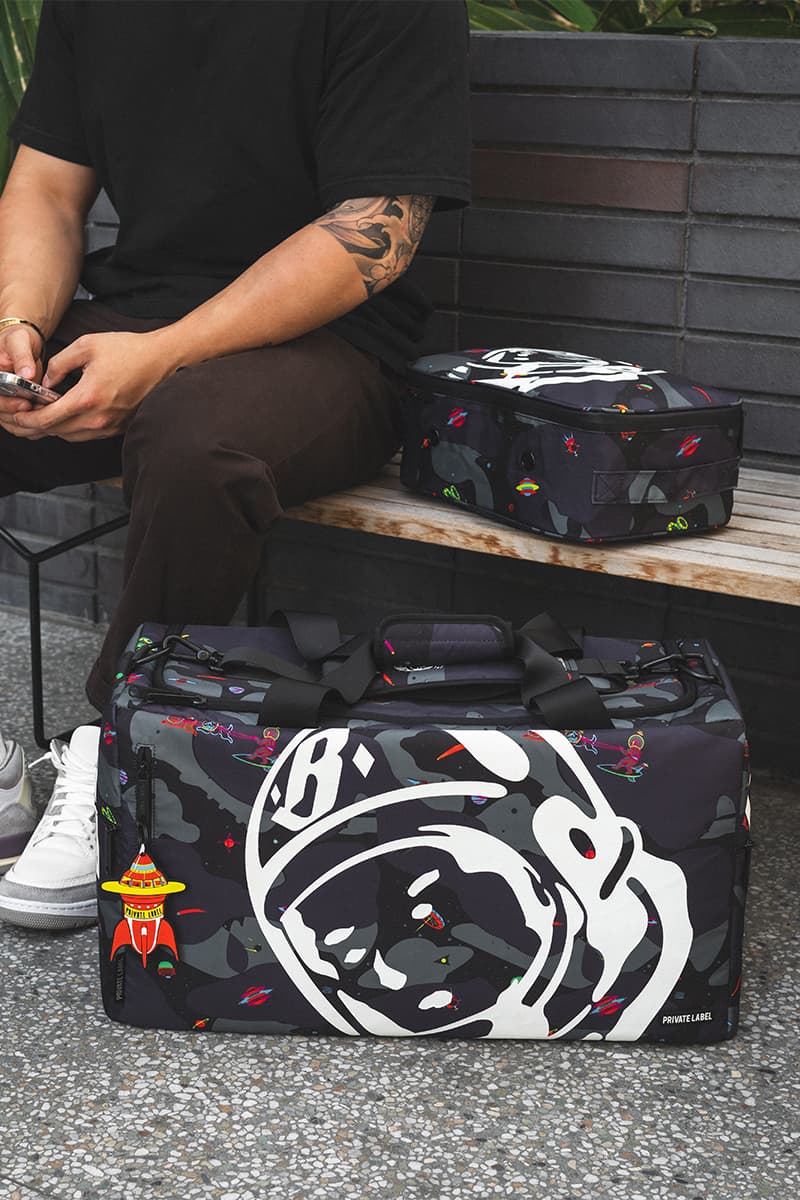 Billionaire Boys Club Elevates Your Travel With Private Label Duffle Capsule pharrell williams space astronaut travel series