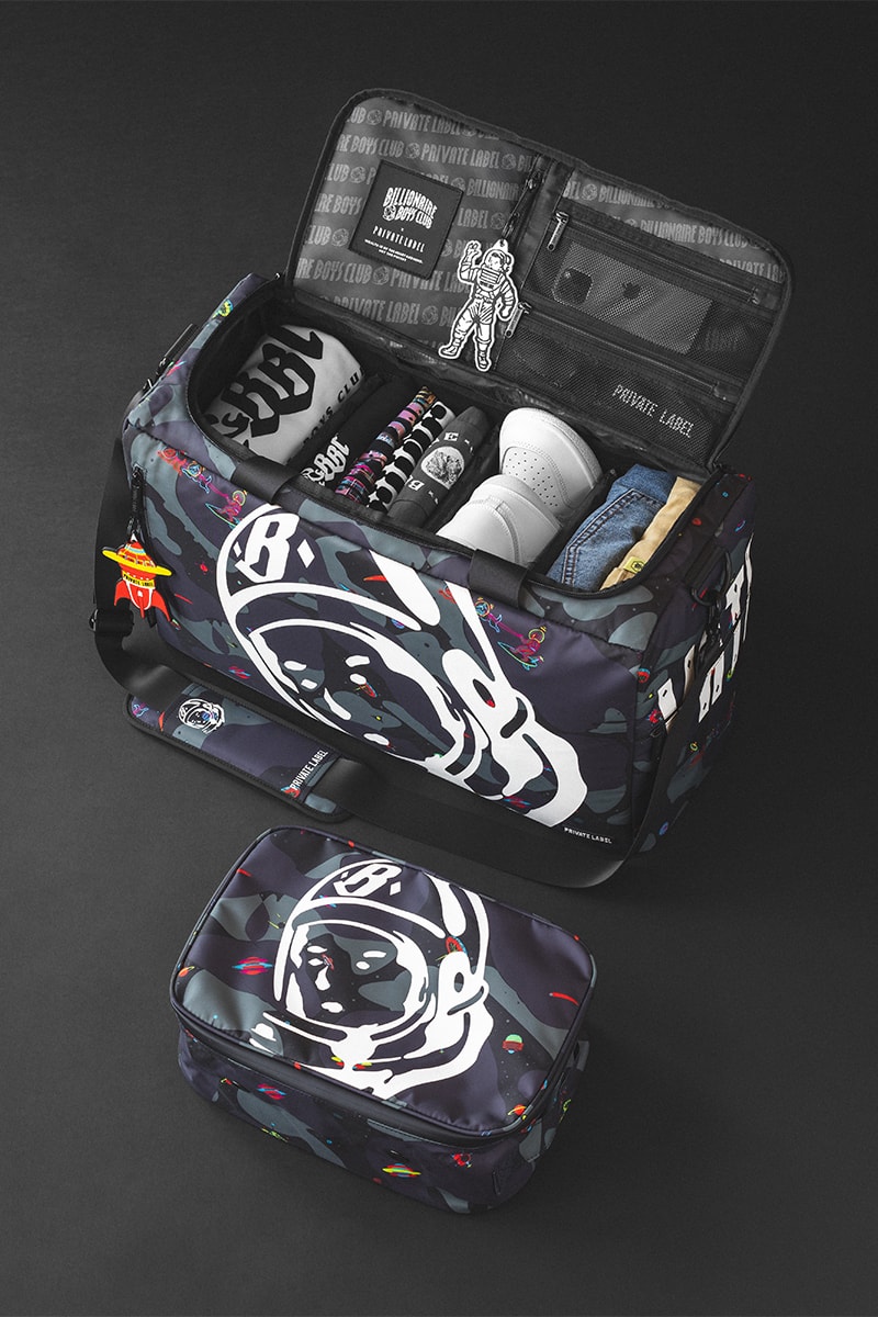 Billionaire Boys Club Elevates Your Travel With Private Label Duffle Capsule pharrell williams space astronaut travel series