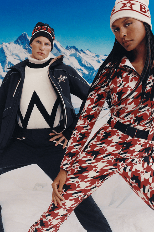 BOSS Perfect Moment Second Collaboration menswear womenswear winter snow sports Alpine Ski World Cup