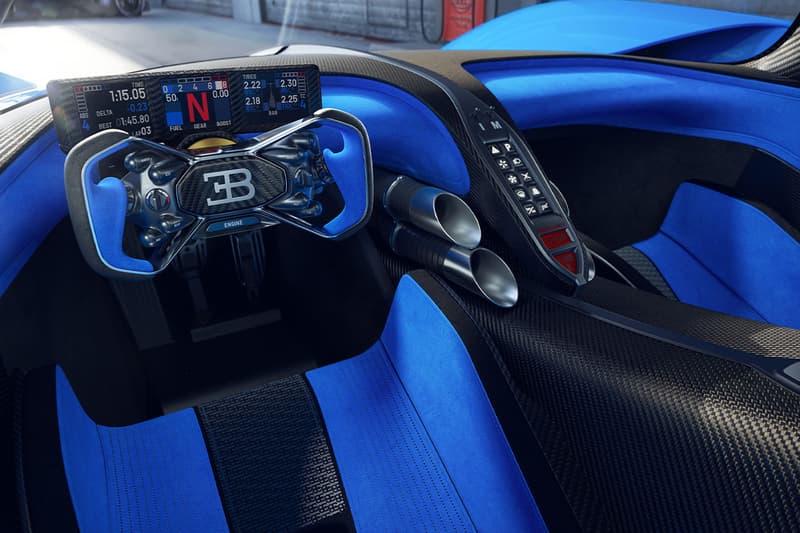 Bugatti Bolide Interior Design Details