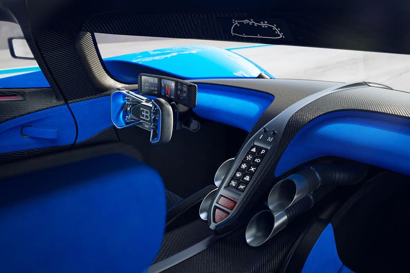 Bugatti Bolide Interior Design Details