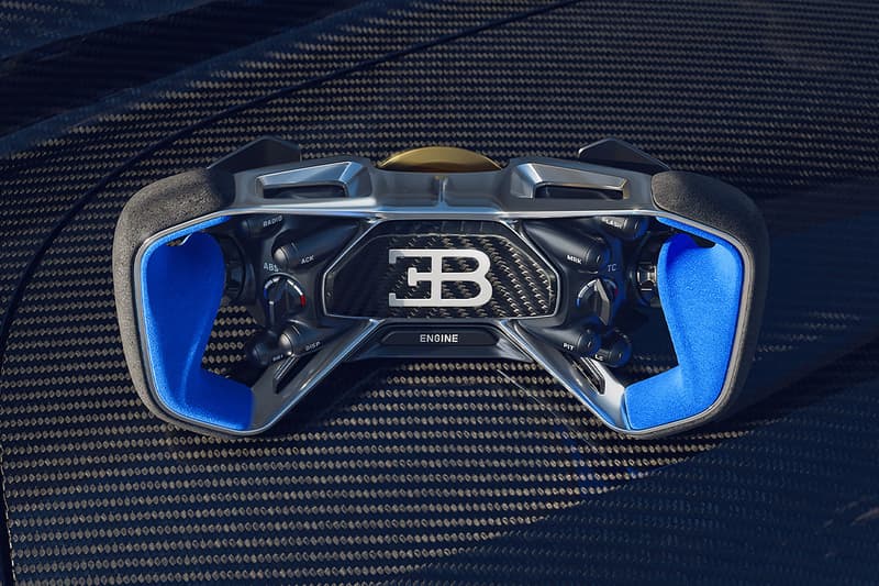 Bugatti Bolide Interior Design Details