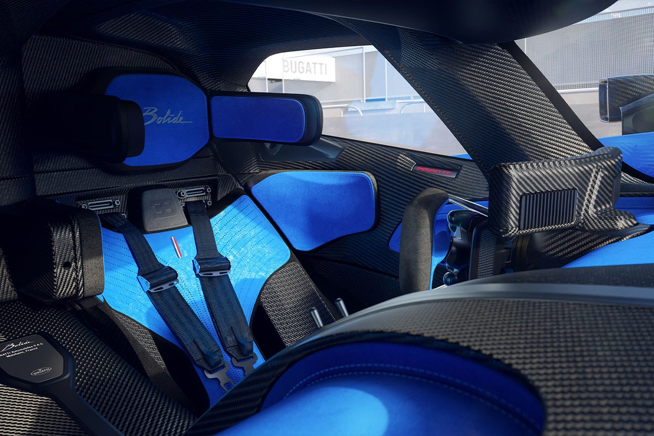 Bugatti Bolide Interior Design Details