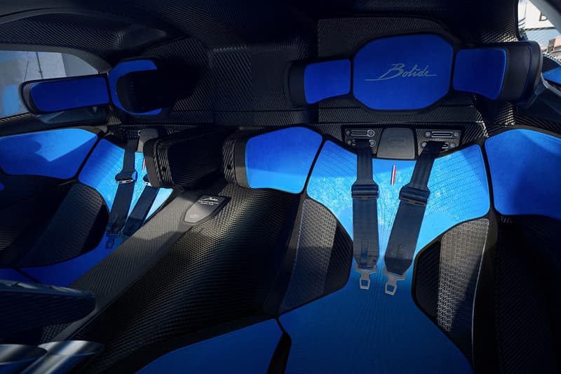 Bugatti Bolide Interior Design Details