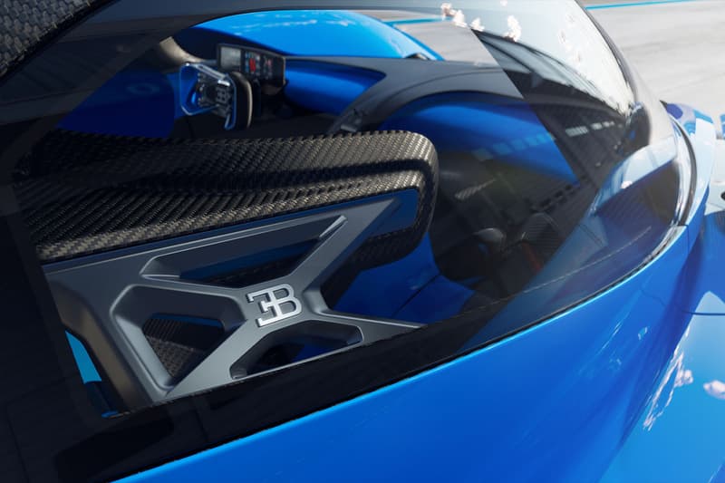 Bugatti Bolide Interior Design Details