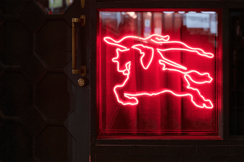 Burberry Streets New York City Knight Bar Temple Bar NoHo Normans cafe Daniel Lee winter 2023 collection