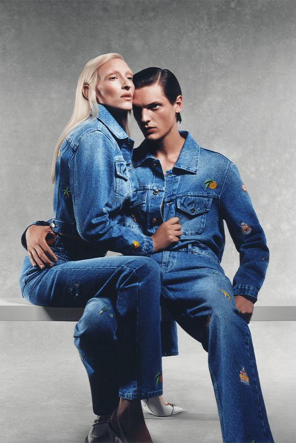 Casablanca prespring 2024 Campaign Charaf Tajer menswear womenswear Paris