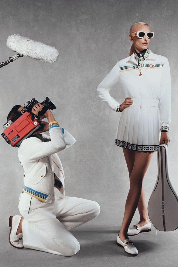 Casablanca prespring 2024 Campaign Charaf Tajer menswear womenswear Paris