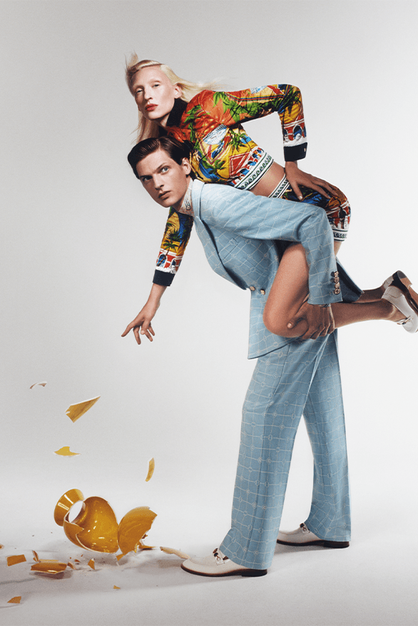 Casablanca prespring 2024 Campaign Charaf Tajer menswear womenswear Paris