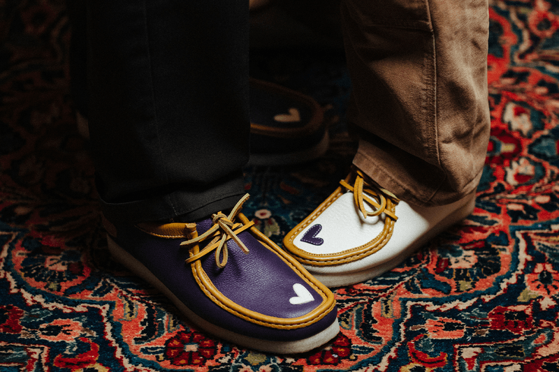 Wear Your Heart On Your Toes With Claima Stories' Clarks Originals Wallabee Collaboration
