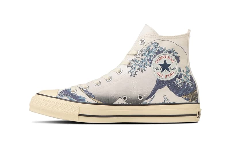 Converse All Star UKIYOEPRINT The Great Wave off Kanagawa Takiyasha the Witch and the Skeleton Spectre 31310151 31310150 Release Info