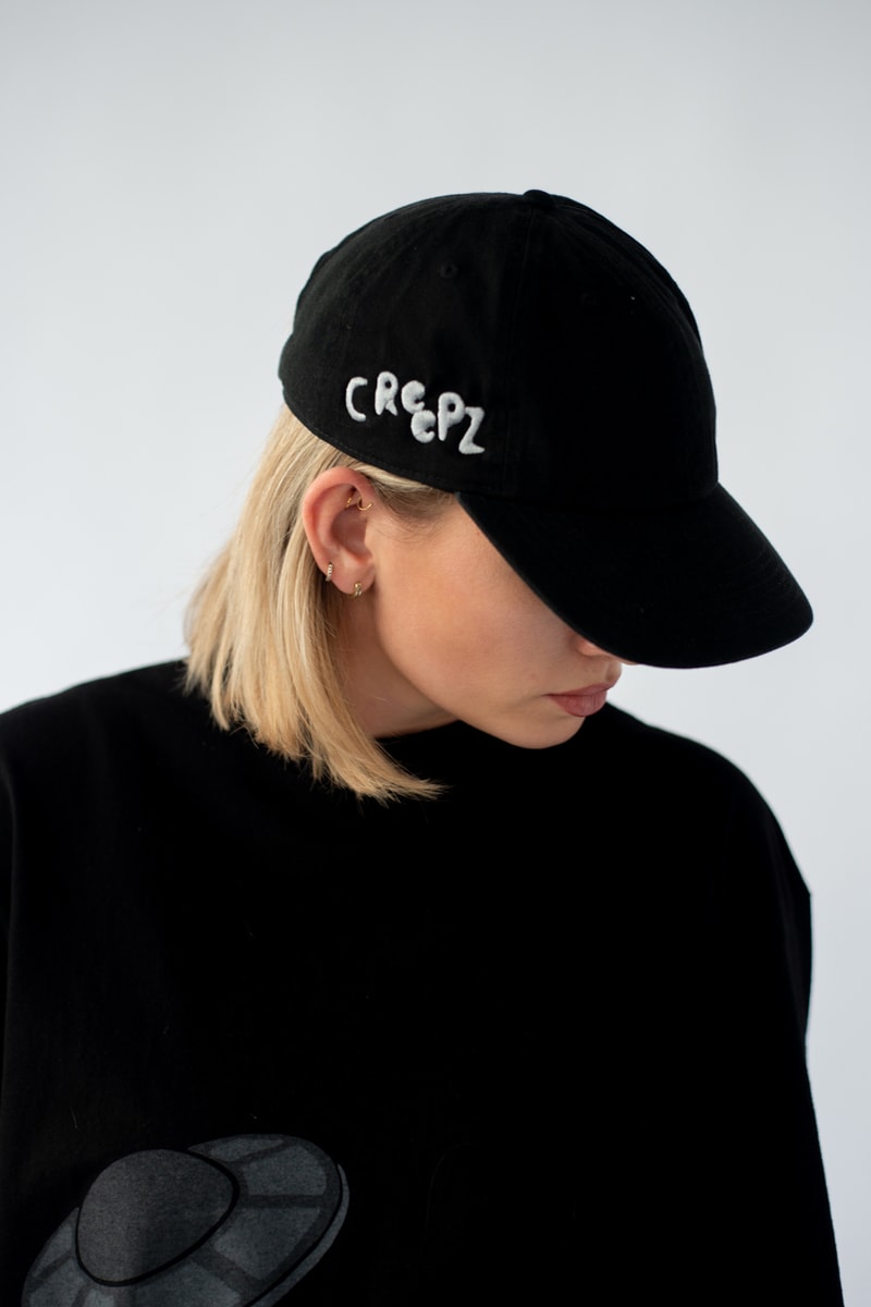 creepz nft overloads end. clothing line invasion reptile cold blooded varsity jacket nfc technology t-shirt streetwear web3 met averse