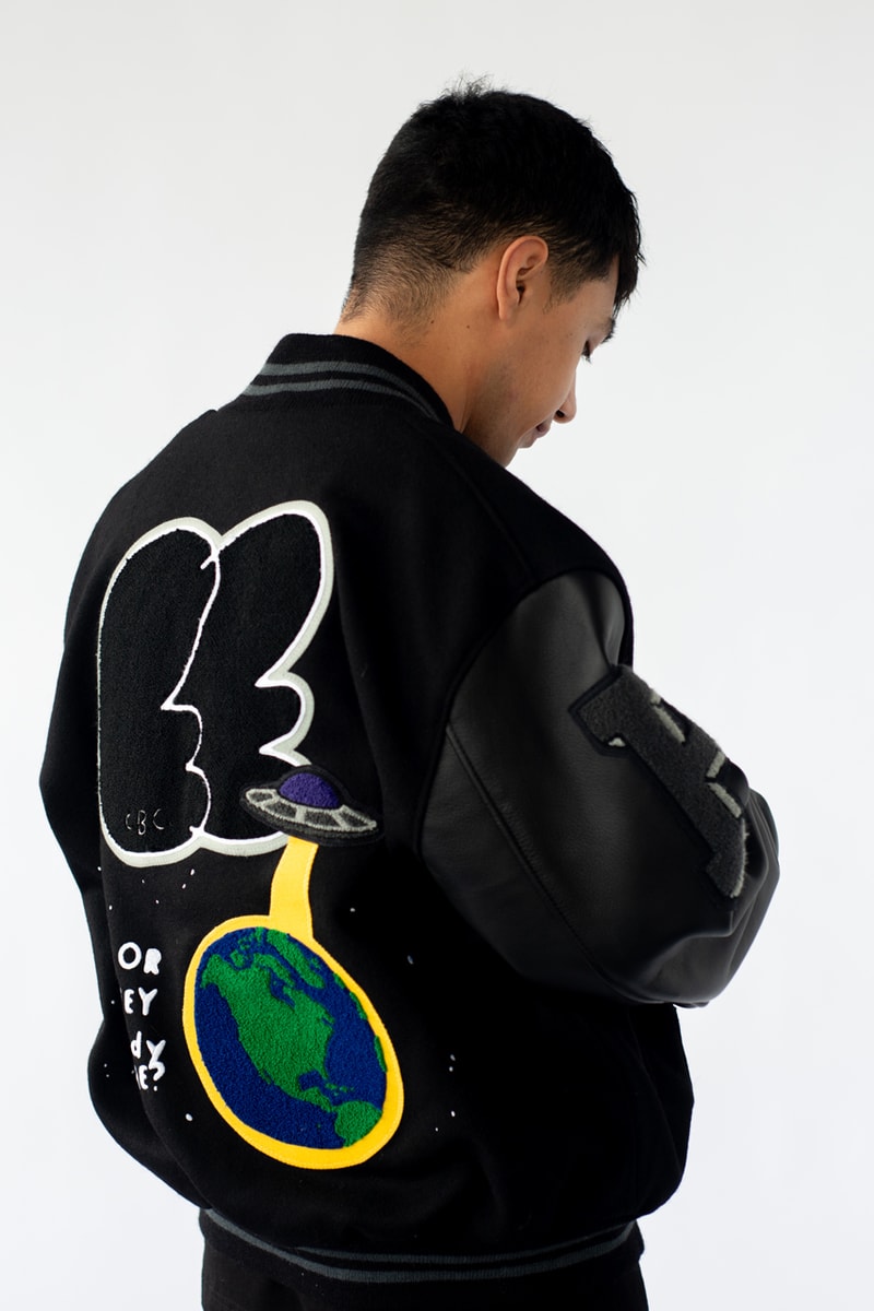 creepz nft overloads end. clothing line invasion reptile cold blooded varsity jacket nfc technology t-shirt streetwear web3 met averse
