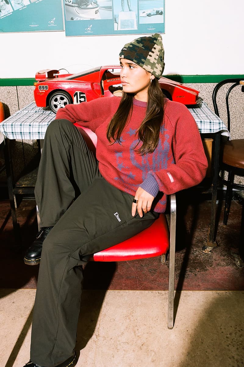 Dime Releases Winter-Ready Staples for Holiday 2023 plaid jackets puffer jackets corduroy pants fleece jackets wavy sweater montreal canadian streetwear skatewear brand