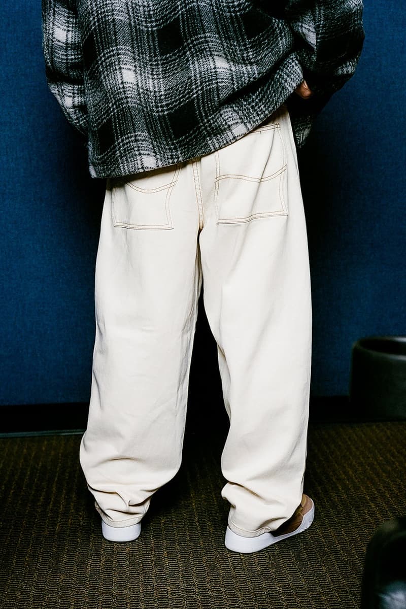 Dime Releases Winter-Ready Staples for Holiday 2023 plaid jackets puffer jackets corduroy pants fleece jackets wavy sweater montreal canadian streetwear skatewear brand