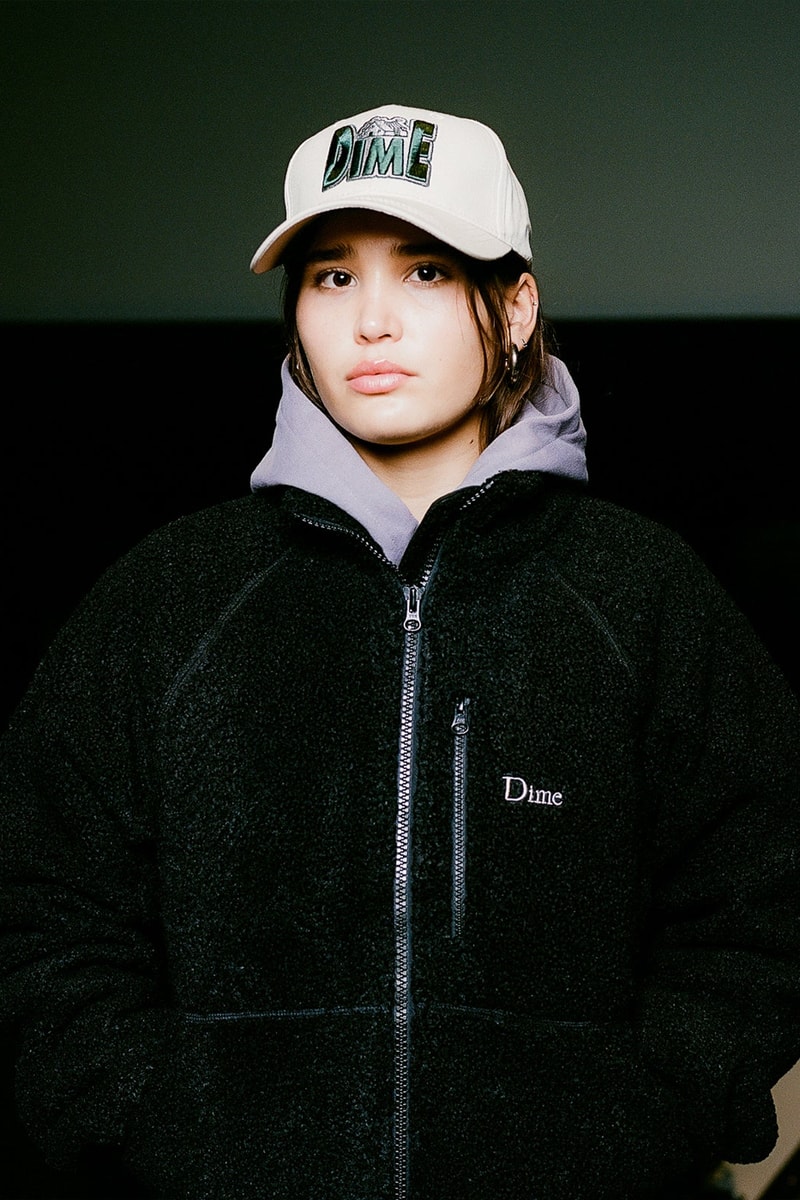 Dime Releases Winter-Ready Staples for Holiday 2023 plaid jackets puffer jackets corduroy pants fleece jackets wavy sweater montreal canadian streetwear skatewear brand