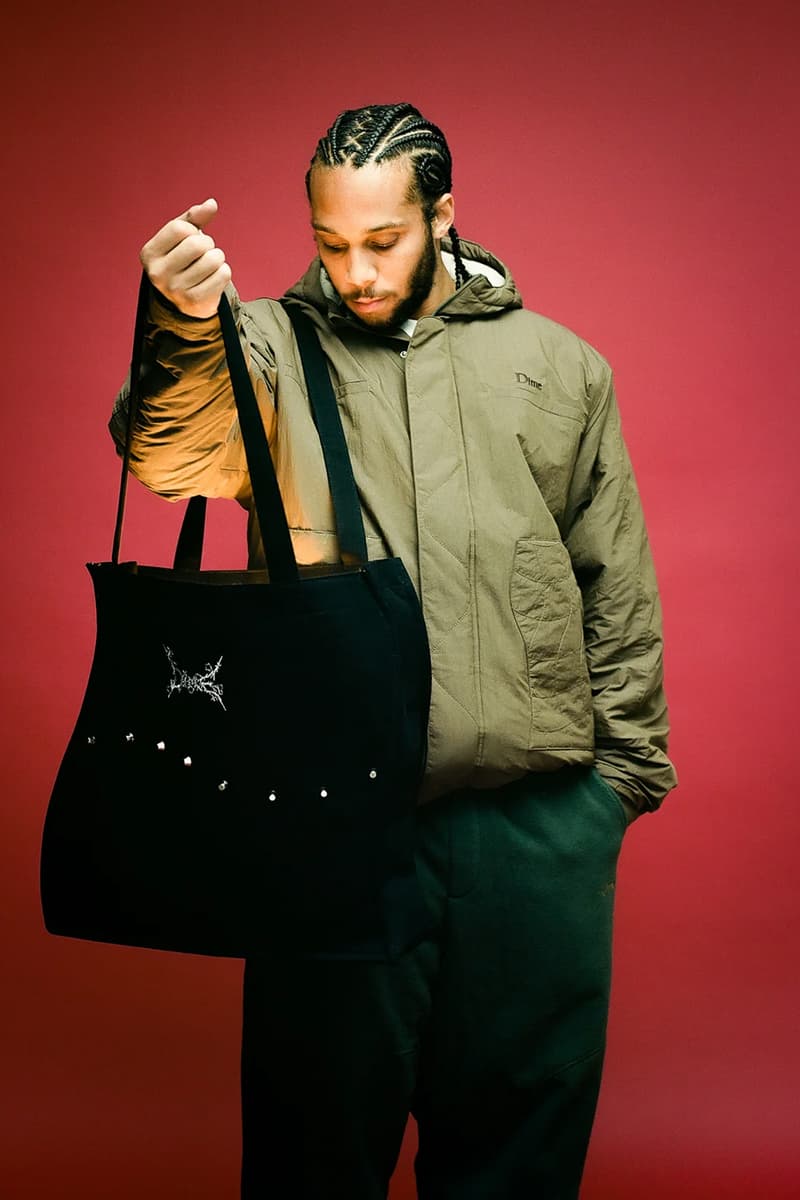 Dime Releases Winter-Ready Staples for Holiday 2023 plaid jackets puffer jackets corduroy pants fleece jackets wavy sweater montreal canadian streetwear skatewear brand