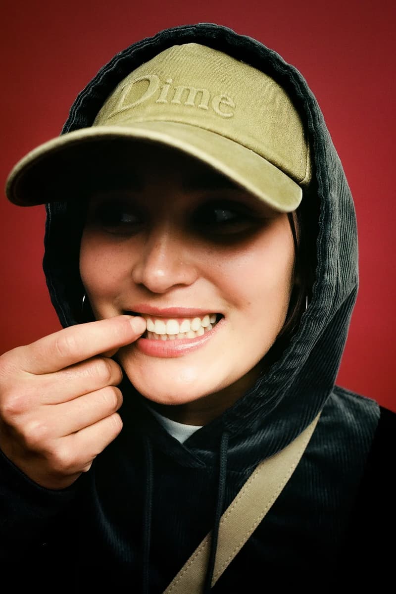 Dime Releases Winter-Ready Staples for Holiday 2023 plaid jackets puffer jackets corduroy pants fleece jackets wavy sweater montreal canadian streetwear skatewear brand