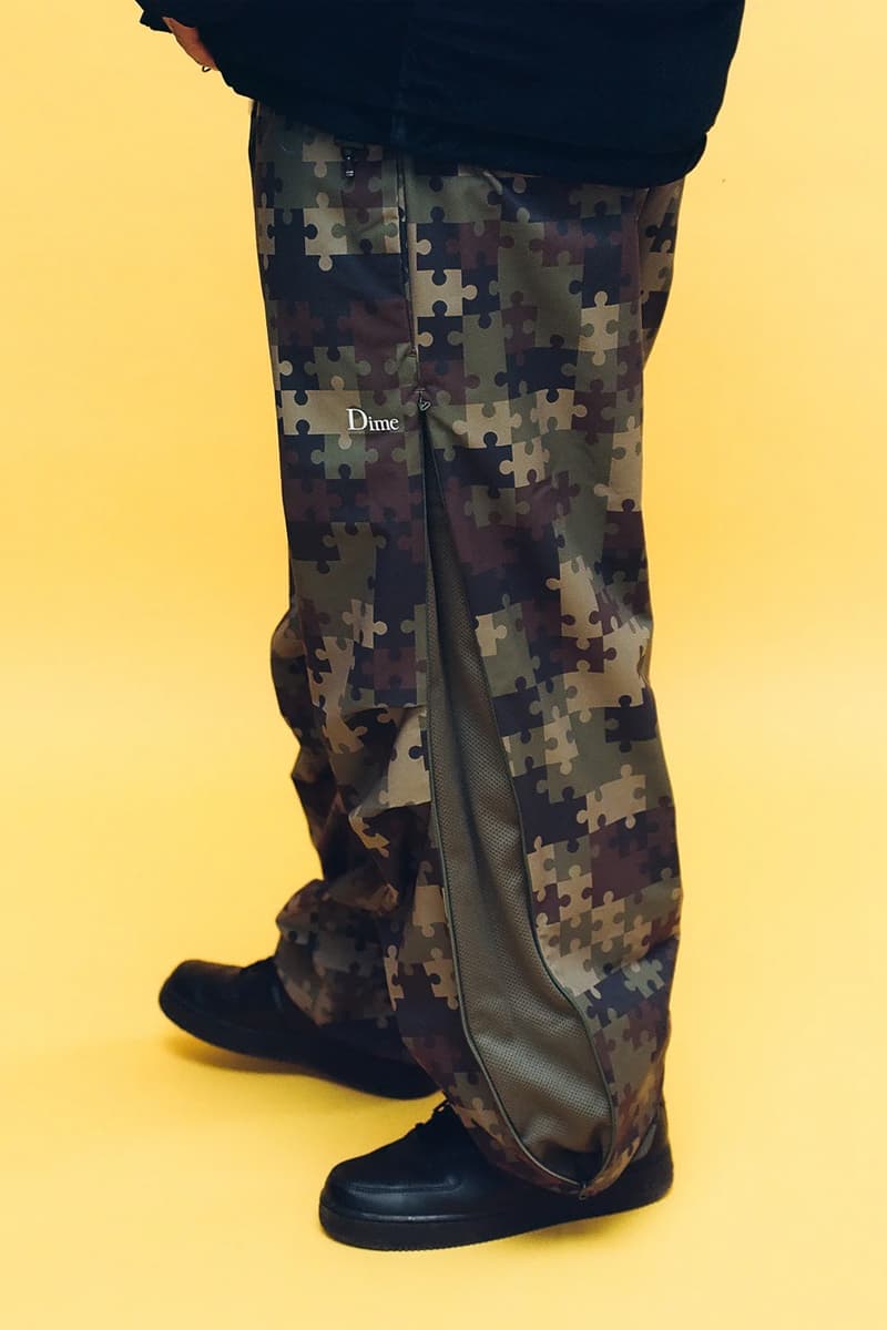 Dime Releases Winter-Ready Staples for Holiday 2023 plaid jackets puffer jackets corduroy pants fleece jackets wavy sweater montreal canadian streetwear skatewear brand