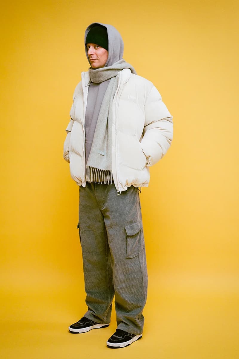 Dime Releases Winter-Ready Staples for Holiday 2023 plaid jackets puffer jackets corduroy pants fleece jackets wavy sweater montreal canadian streetwear skatewear brand