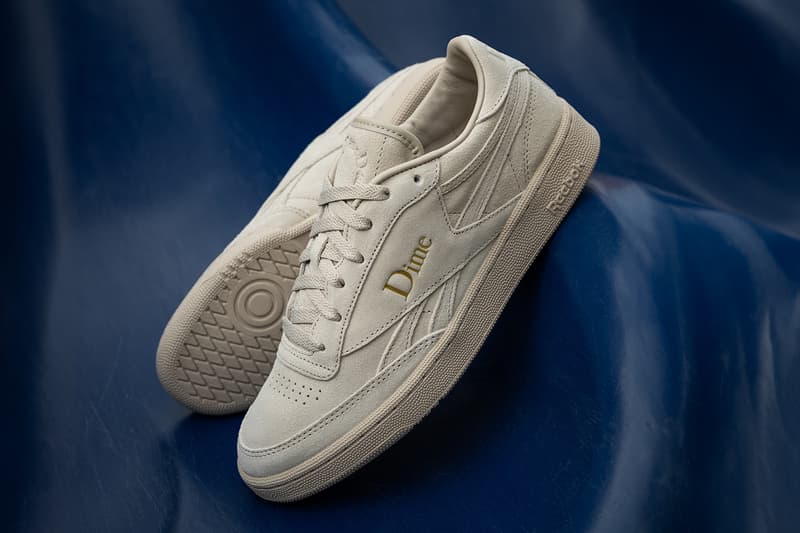 Dime Drops Reebok Club C Revenge Pack Release info silver metallic gray sand astro dust light sand gold metallic skate shoes flat club c bulc